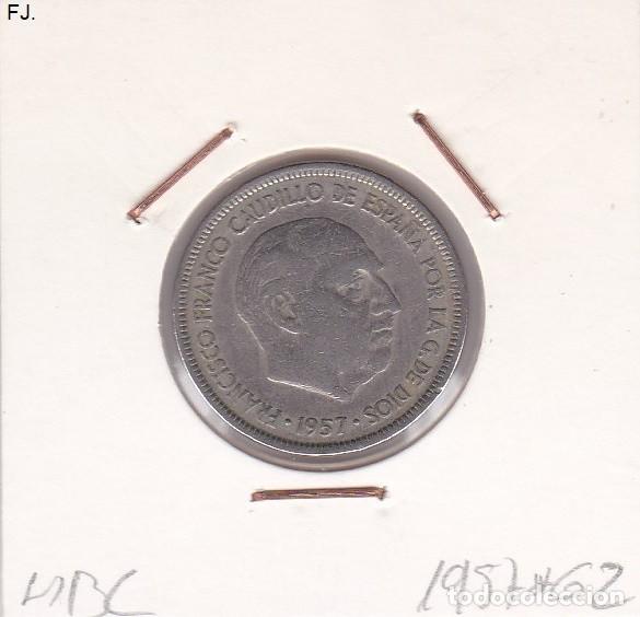 Monedas Franco: Moneda 5 Ptas 1957*62 E Espa&ntilde;ol. Mbc. - Foto 1