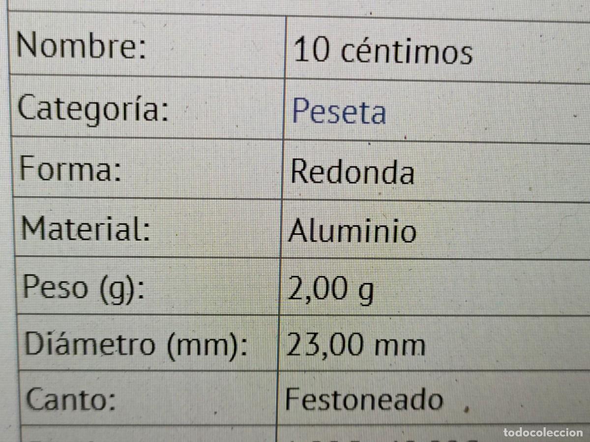Monedas Franco: Moneda 10 centimos 1953 - Foto 3