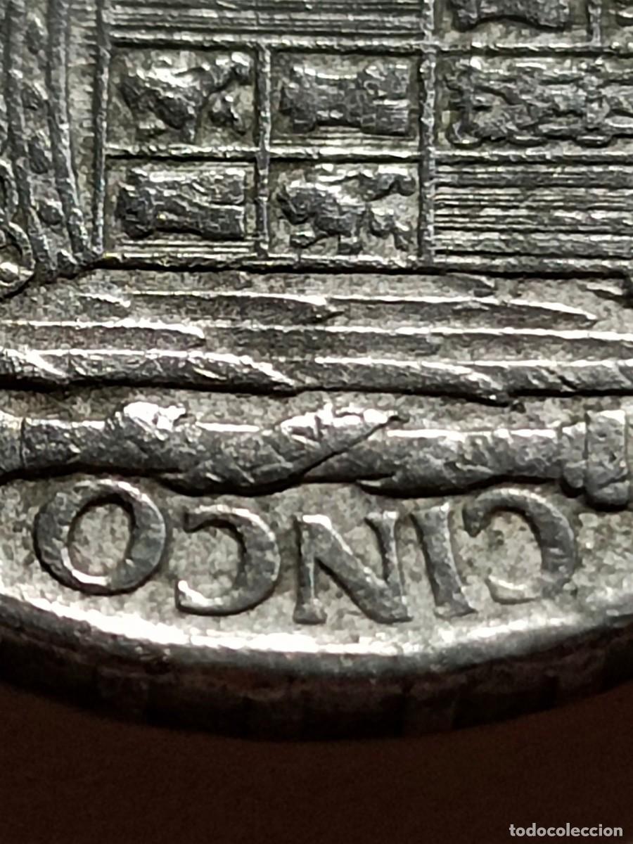 Monedas Franco: Moneda 5 centimos 1945 PLVS - Foto 3