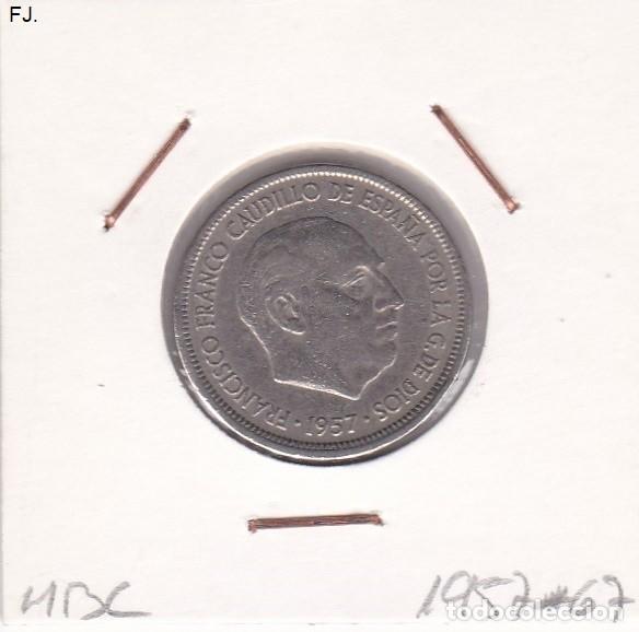 Monedas Franco: Moneda 5 Ptas 1957*67 E Espa&ntilde;ol. Mbc. - Foto 1