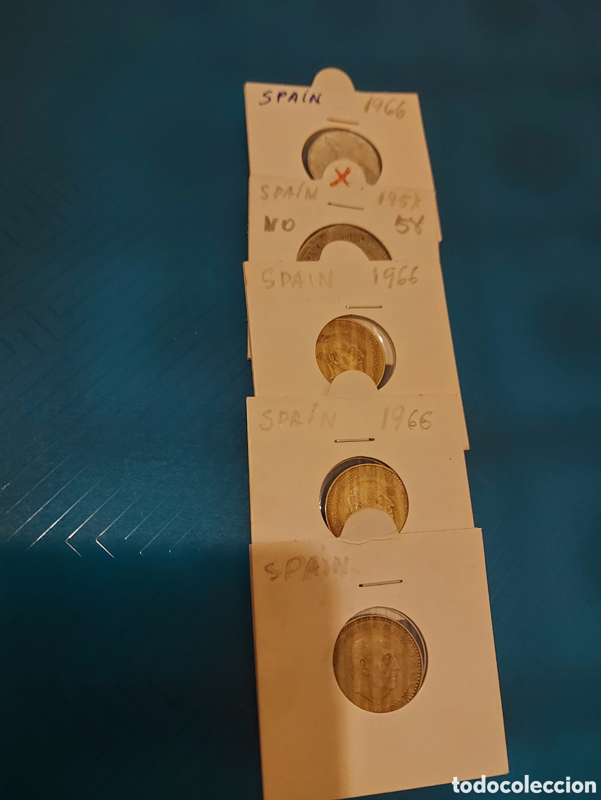 Monedas Franco: 5monedasde Espa&ntilde;a - Foto 1