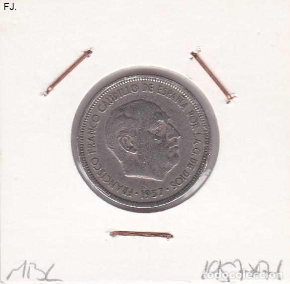 Monedas Franco: Moneda 5 Ptas 1957*71 E Espa&ntilde;ol. Mbc. - Foto 1