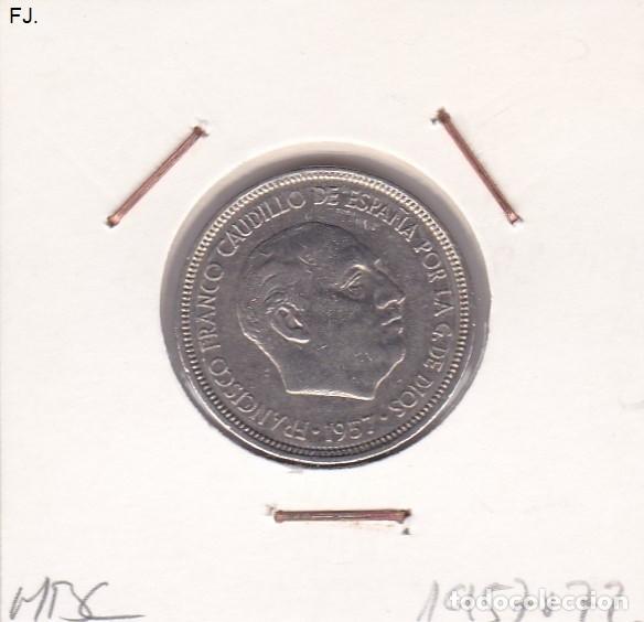 Monedas Franco: Moneda 5 Ptas 1957*72 E Espa&ntilde;ol. Mbc. - Foto 1