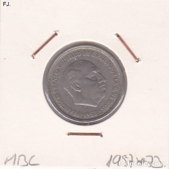 Monedas Franco: Moneda 5 Ptas 1957*73 E Espa&ntilde;ol. Mbc. - Foto 1
