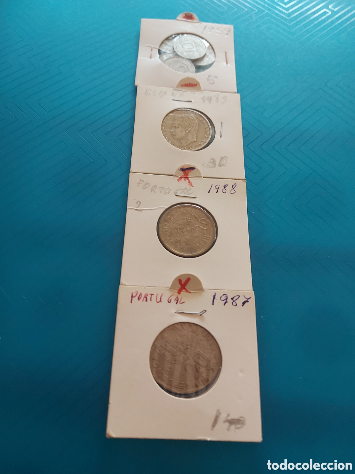 Monedas Franco: 6deEspa&ntilde;ay2Portugal - Foto 1