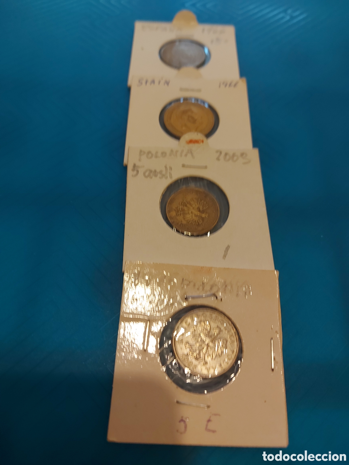 Monedas Franco: 2deEspa&ntilde;a y2Polonia - Foto 1