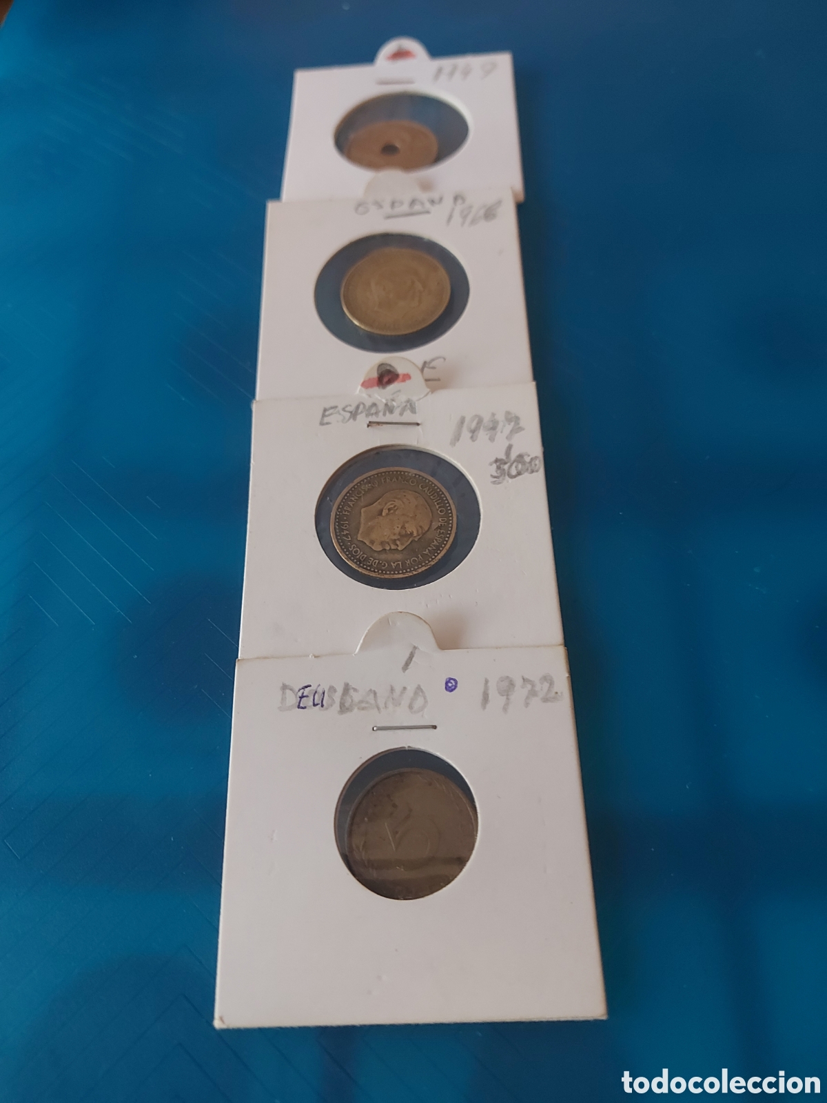 Monedas Franco: 3Spainantigua 1England - Foto 1