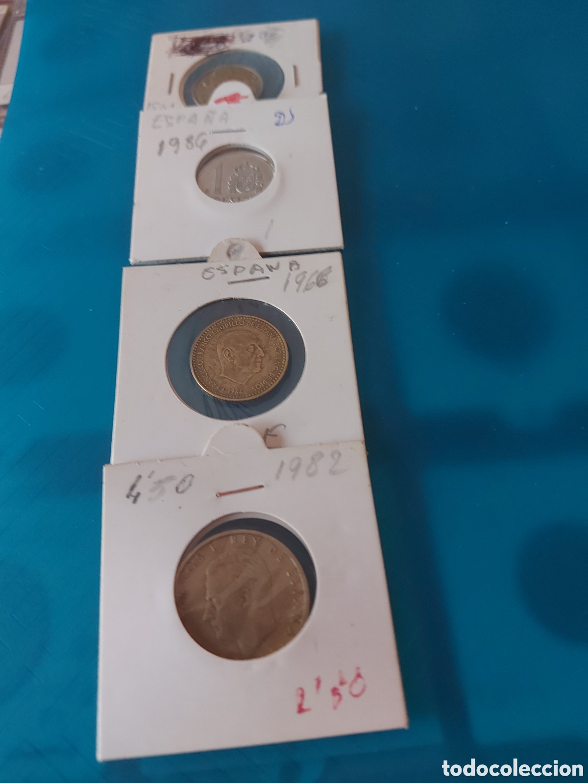 Monedas Franco: 4 deEspa&ntilde;a - Foto 1