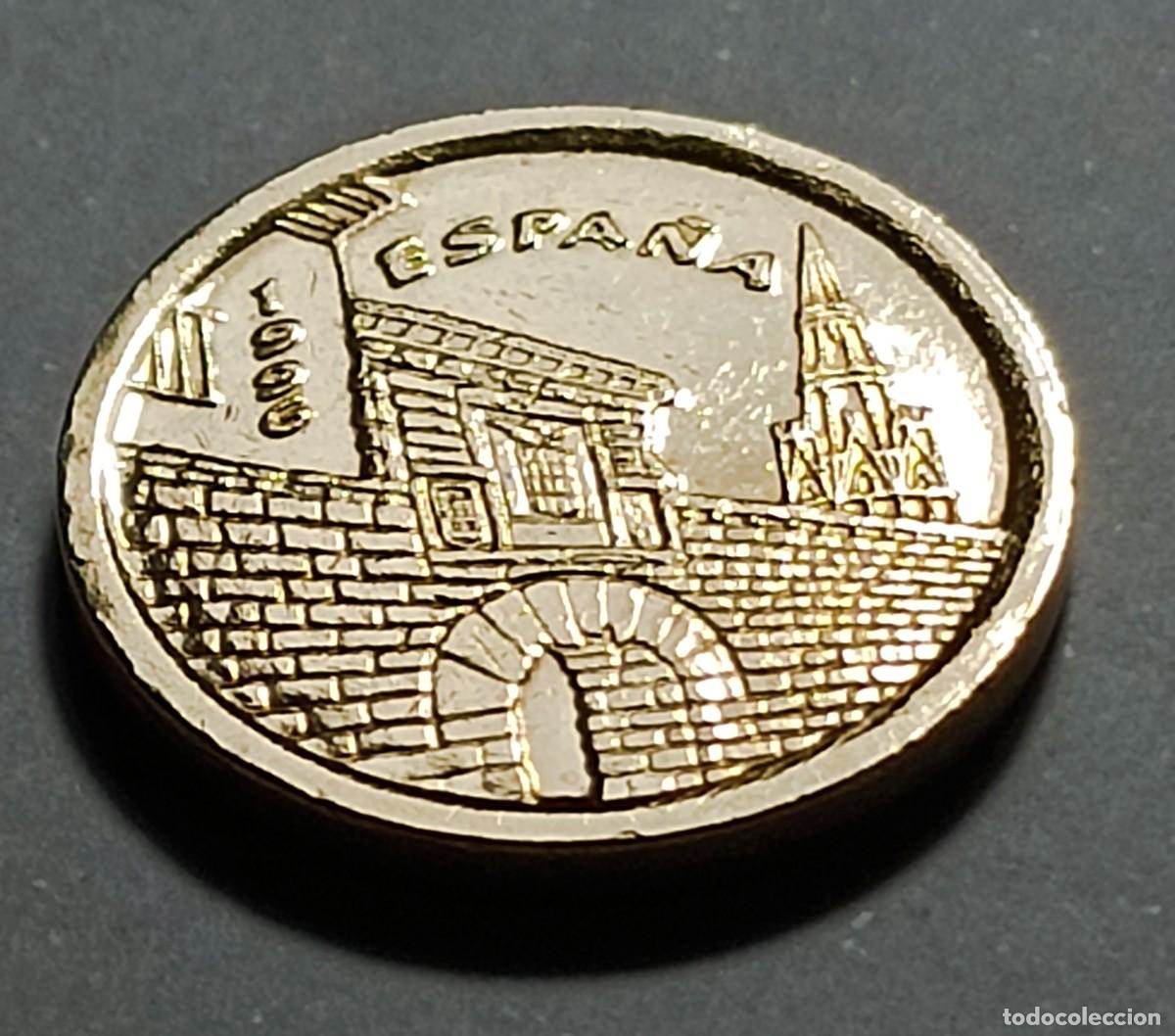 Monedas Franco: Moneda 5 pesetas 1996 la rioja - Foto 1