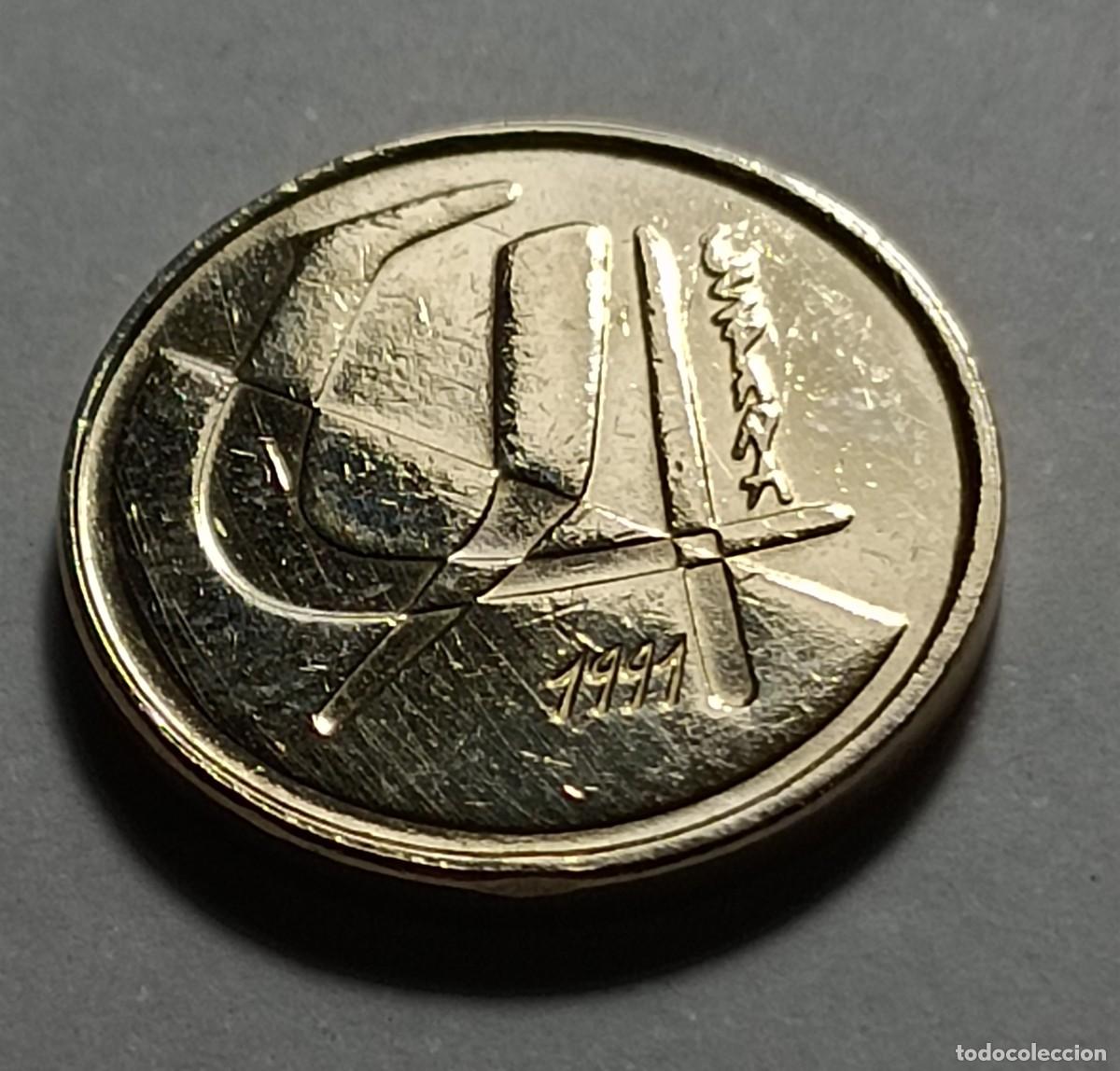 Monedas Franco: Moneda 5 pesetas 1991 - Foto 1