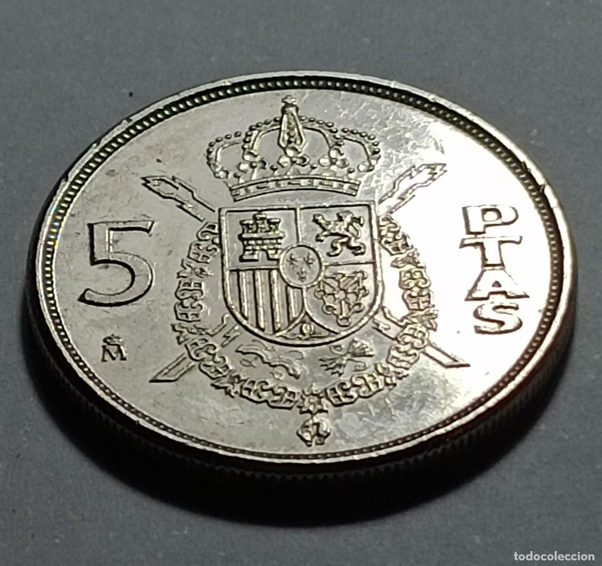 Monedas Franco: Moneda 5 pesetas 1989 - Foto 1