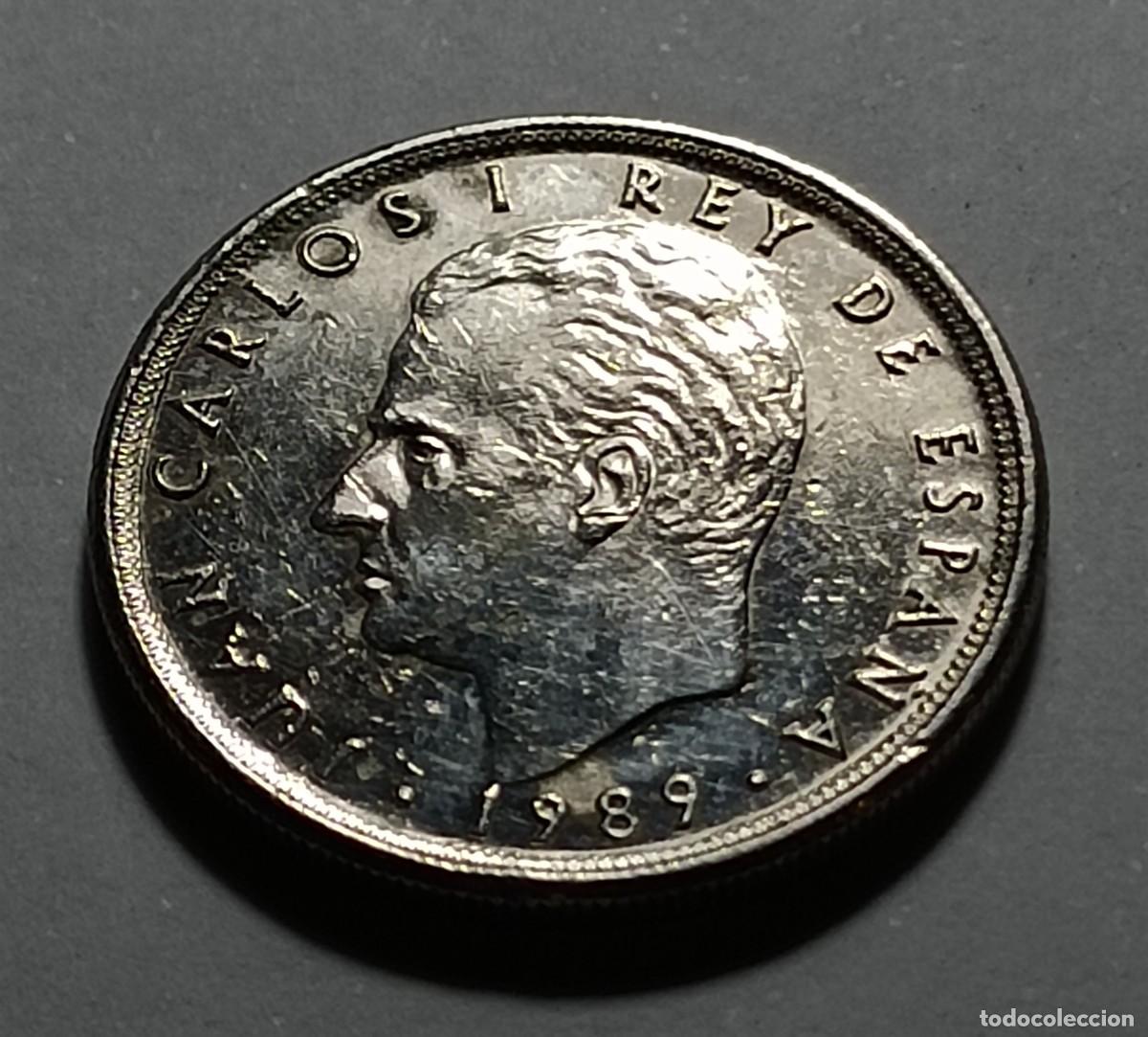 Monedas Franco: Moneda 5 pesetas 1989 - Foto 2