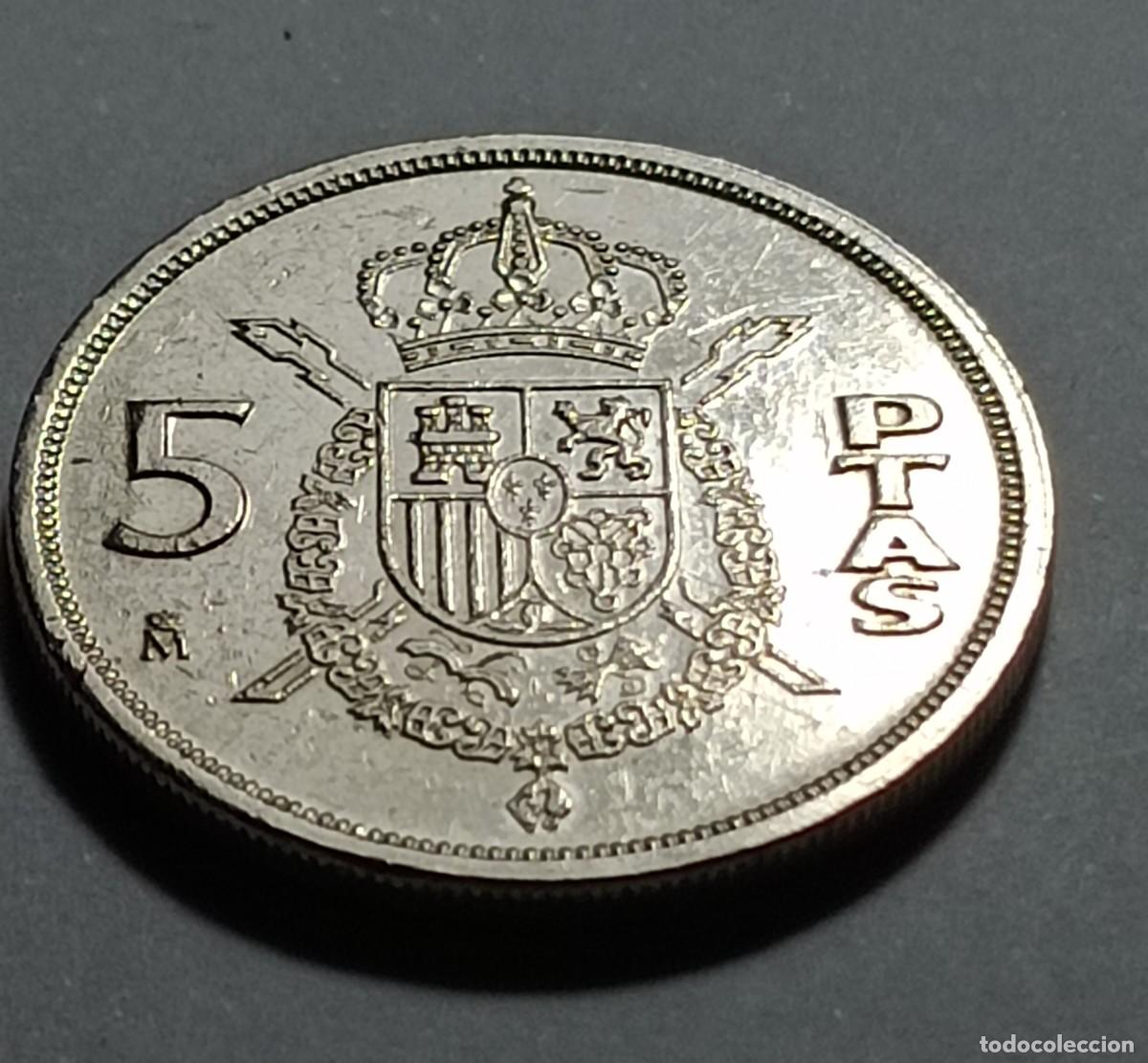 Monedas Franco: Moneda 5 pesetas 1984 - Foto 1