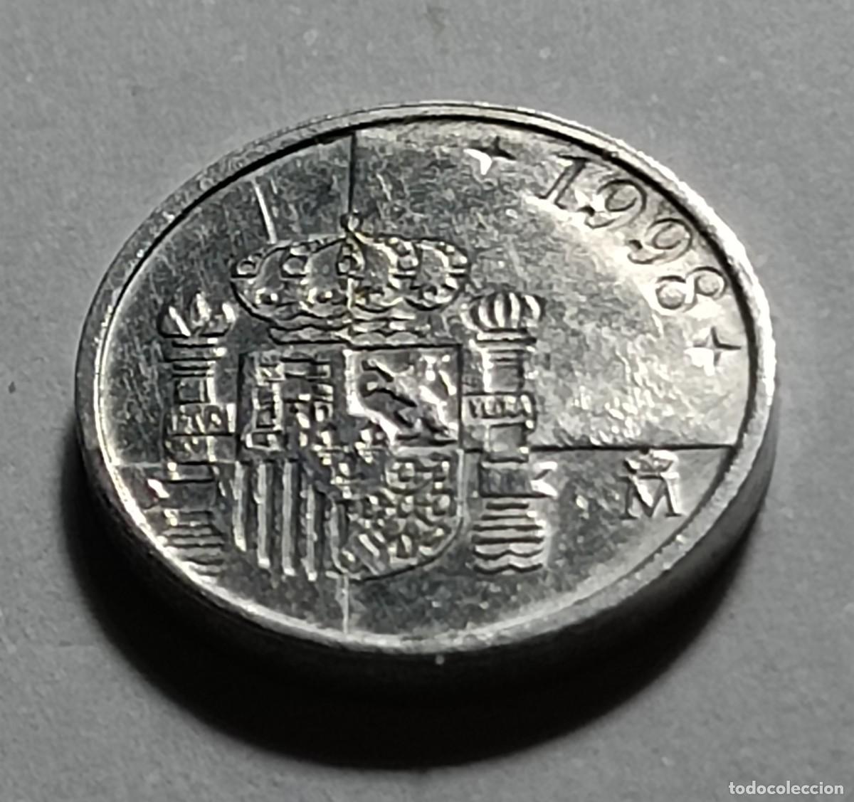 Monedas Franco: Moneda 1 peseta 1998 - Foto 2