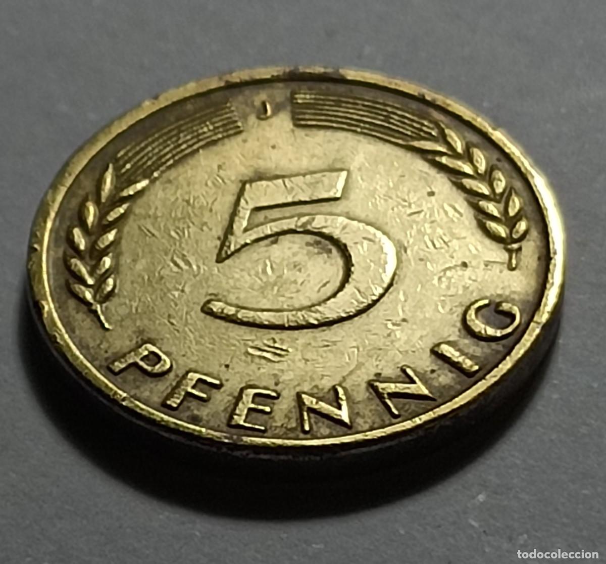 Monedas Franco: Moneda 5 pfennig 1950 - Foto 1