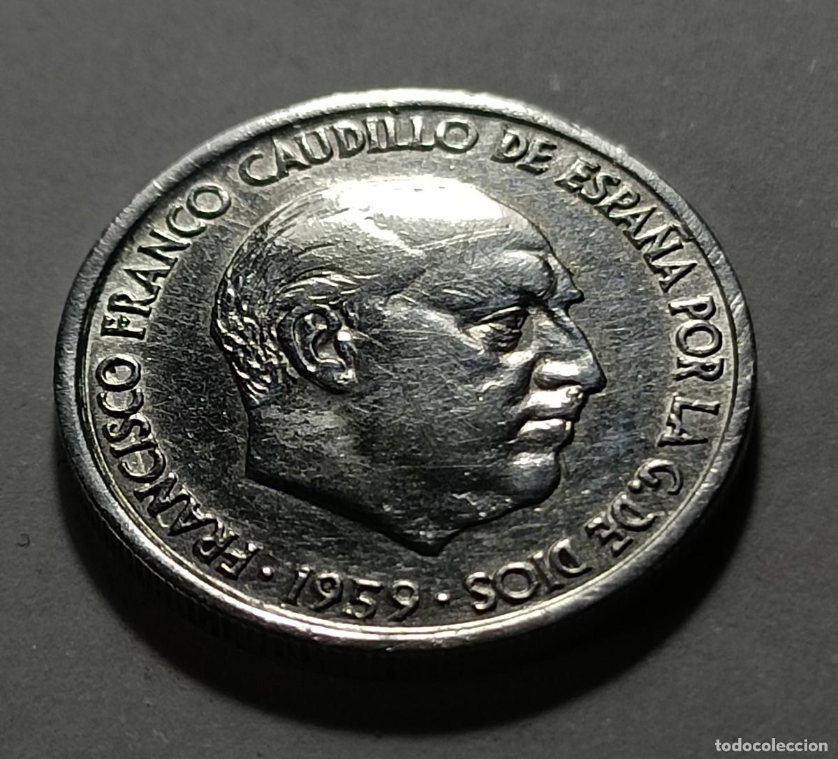 Monedas Franco: Moneda 10 centimos 1959 - Foto 1