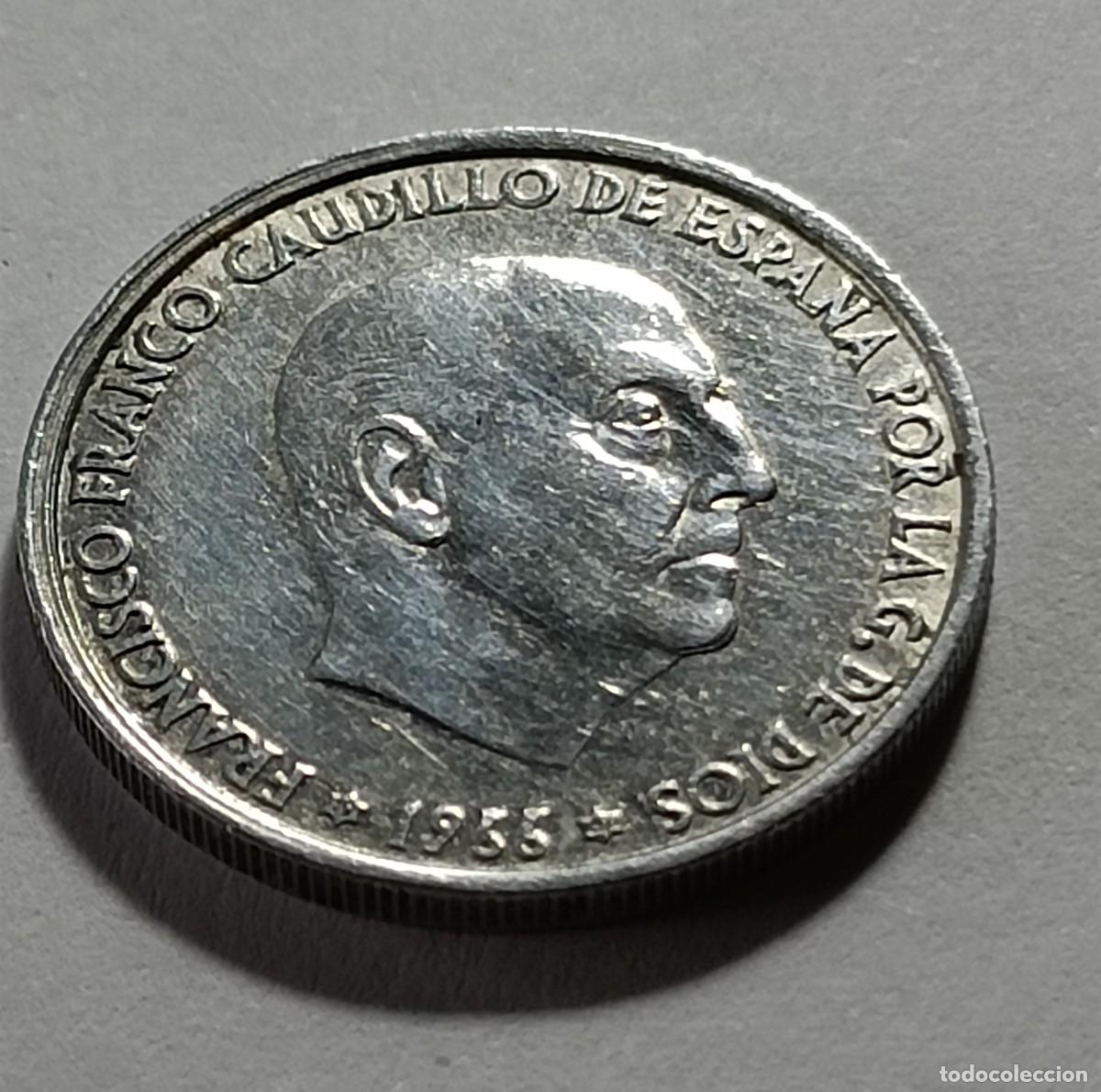 Monedas Franco: Moneda 50 centimos 1966 estrella 67 - Foto 2