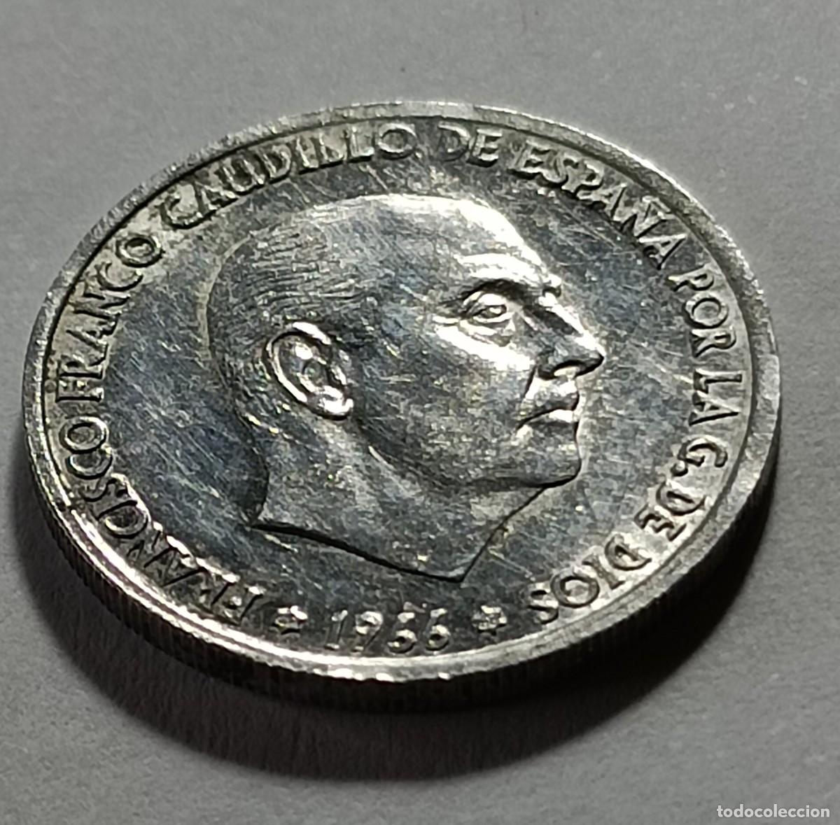 Monedas Franco: Moneda 50 centimos 1966 estrella 68 - Foto 1