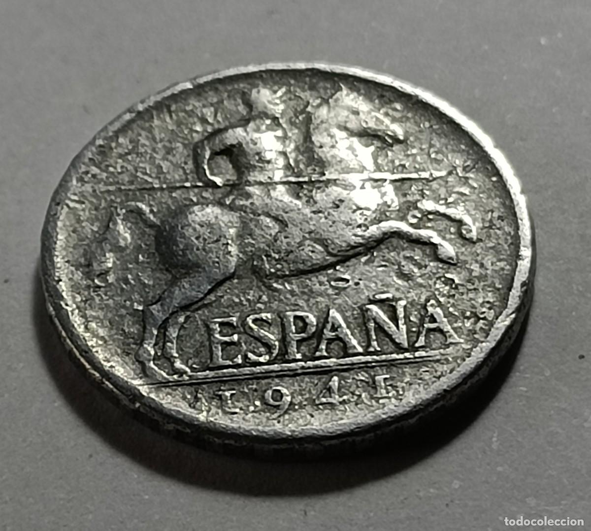 Monedas Franco: Moneda 5 centimos 1941 - Foto 1