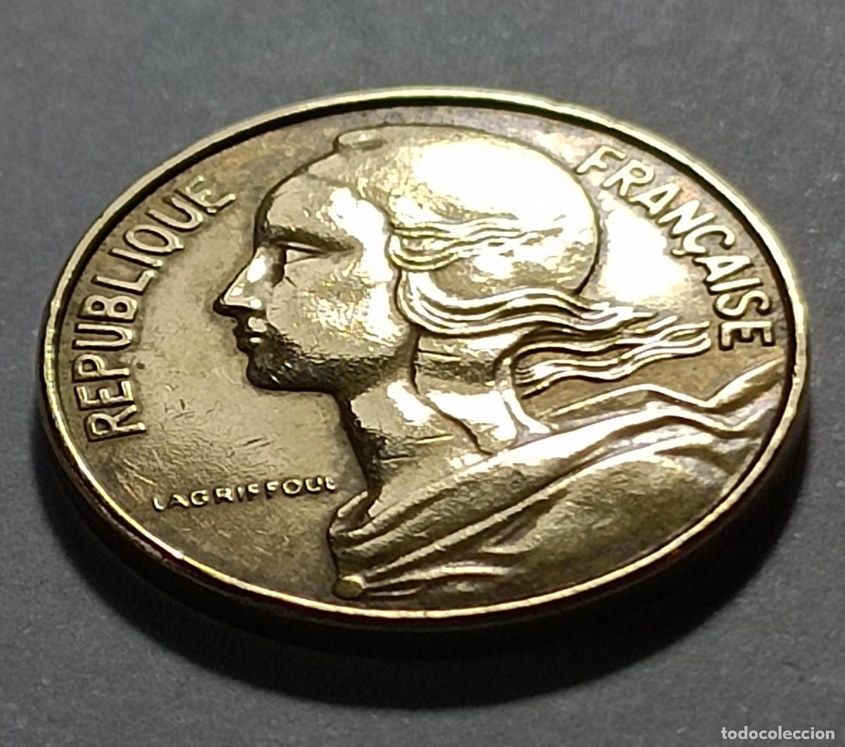 Monedas Franco: Moneda 10 centimos 1974 francia - Foto 1