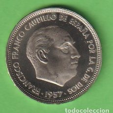 Monedas Franco: MONEDAS - ESTADO ESPAÑOL - 50 PESETAS 1957 - *73 - PG-349 (PRUEBA)