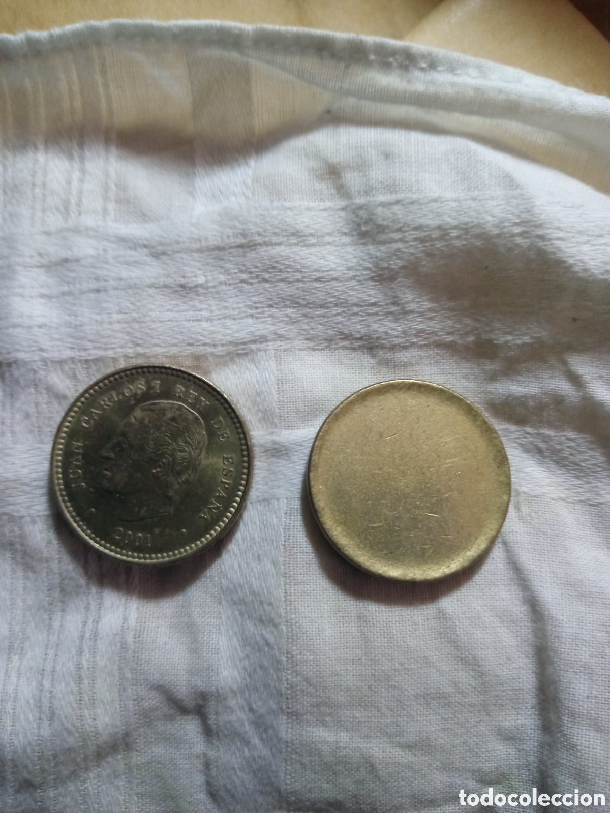 Monedas Franco: Moneda de 100 pts sin acu&ntilde;ar - Foto 1