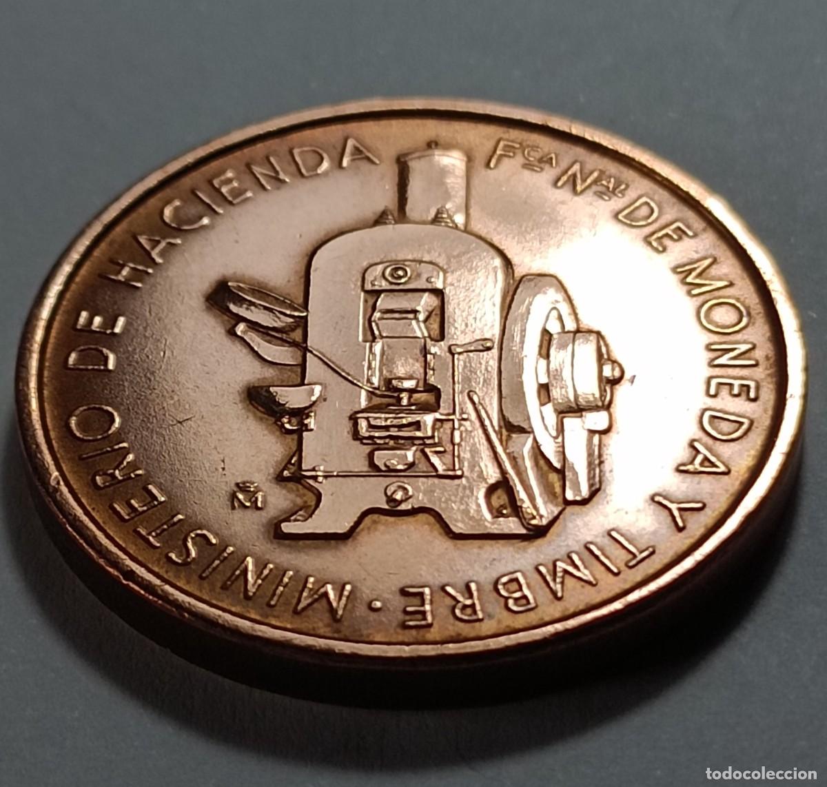 Monedas Franco: Moneda juvenalia 80 - Foto 1
