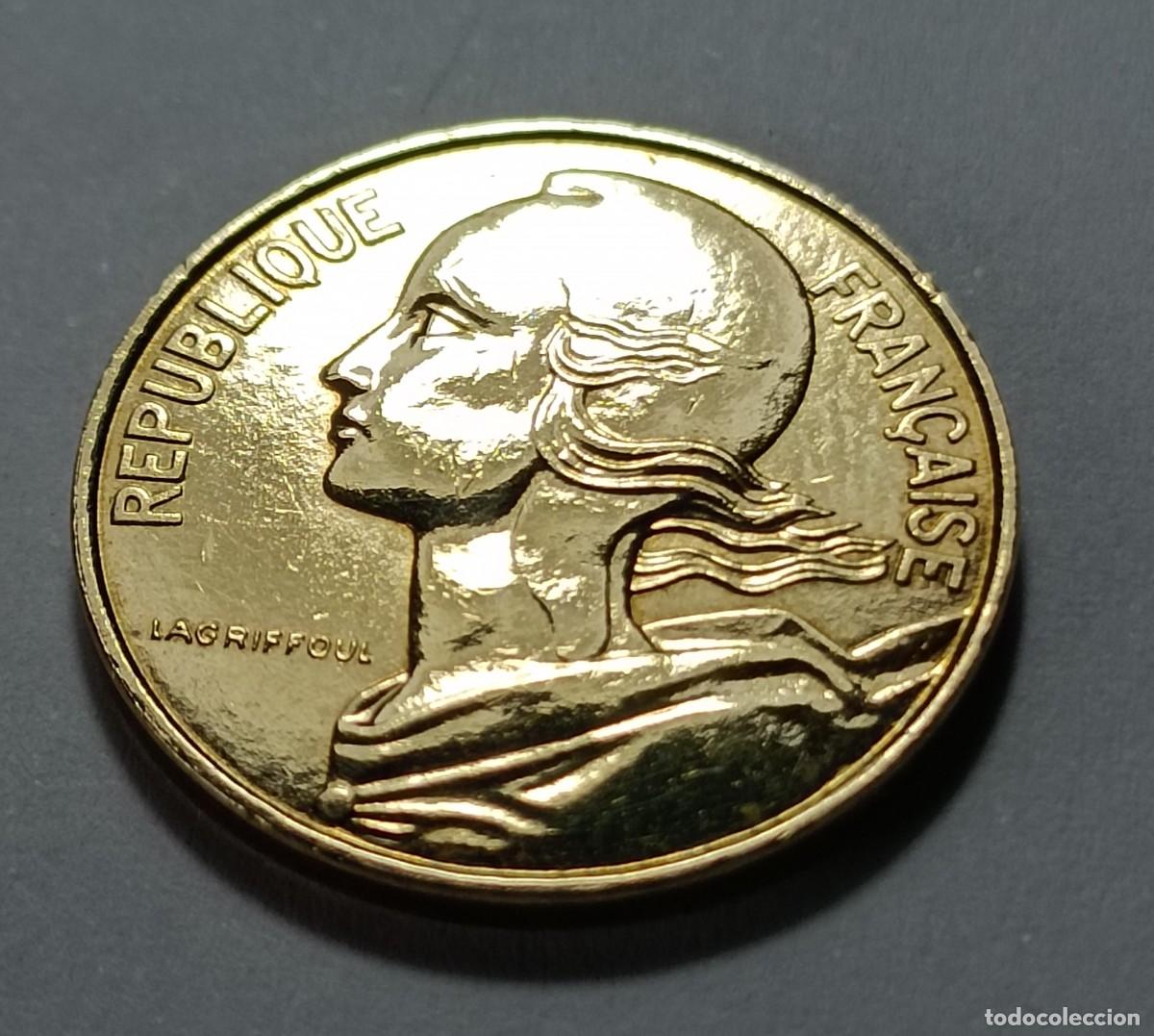 Monedas Franco: Moneda 10 centimos 1987 francia - Foto 1