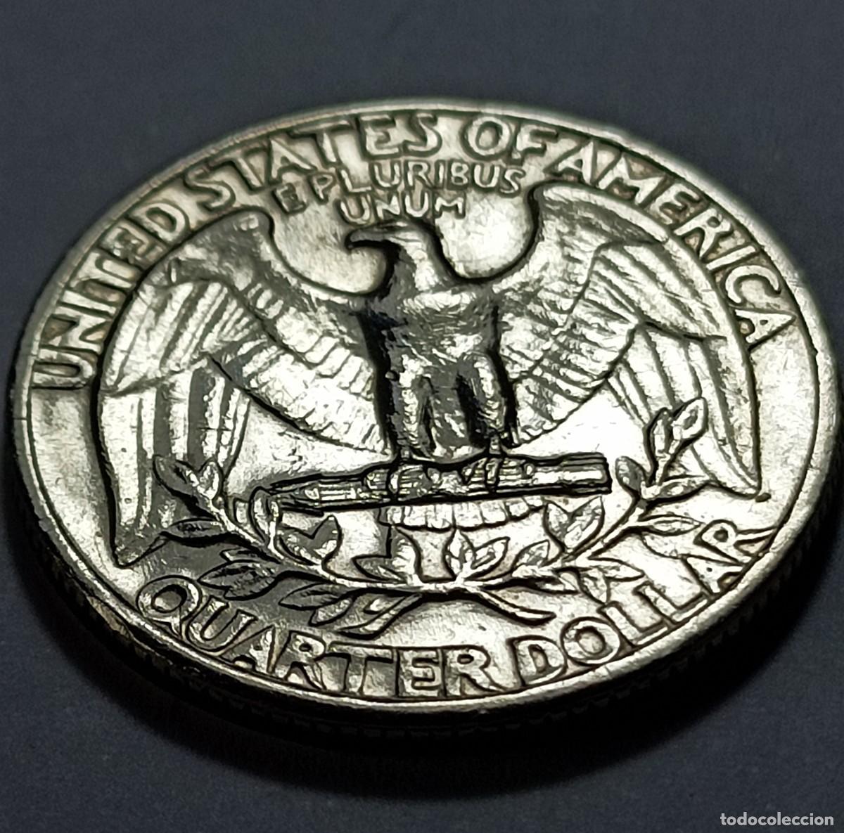 Monedas Franco: Moneda quarter dollar 1965 - Foto 1