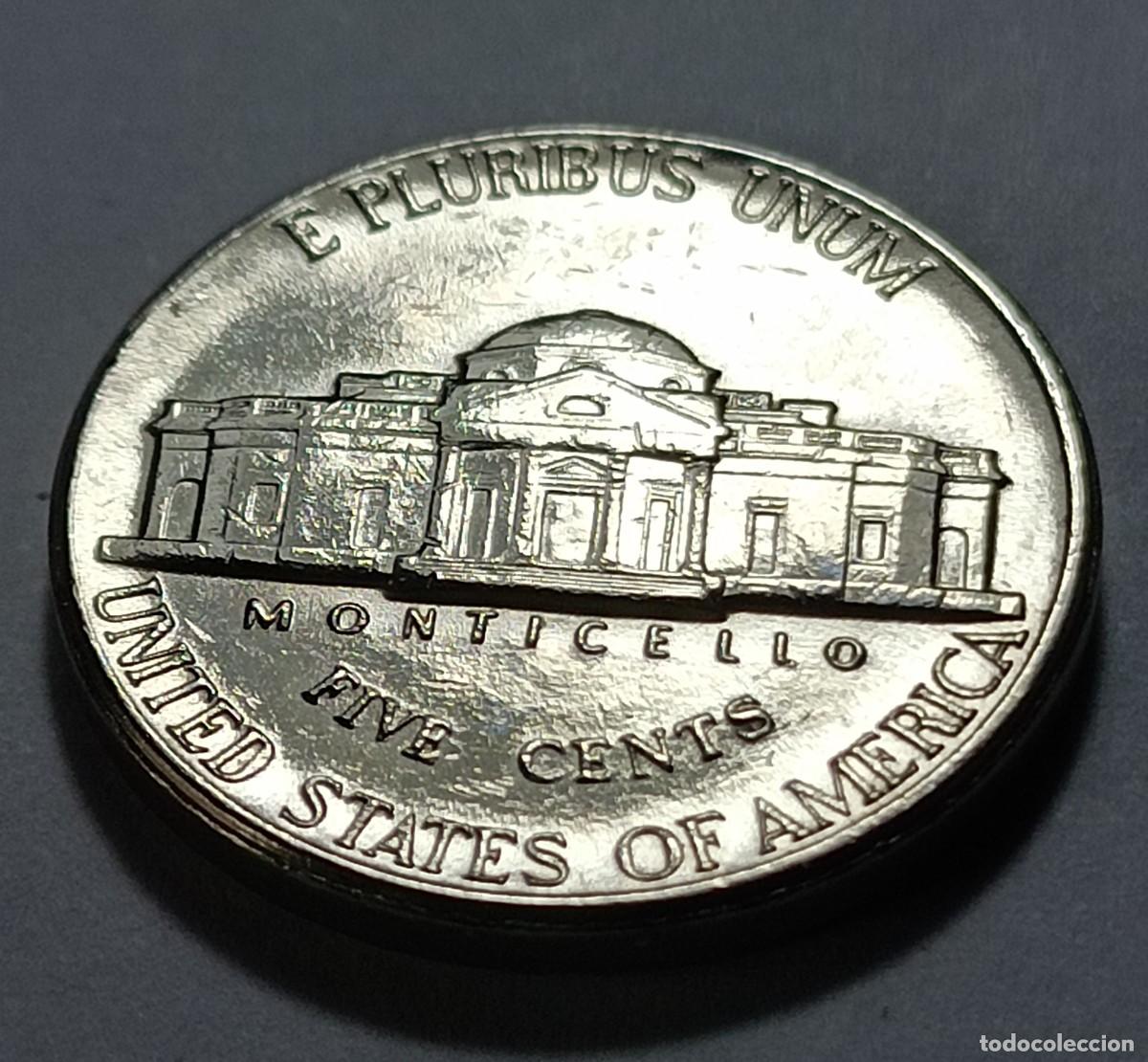 Monedas Franco: Moneda five cents 1996 o eeuu - Foto 1