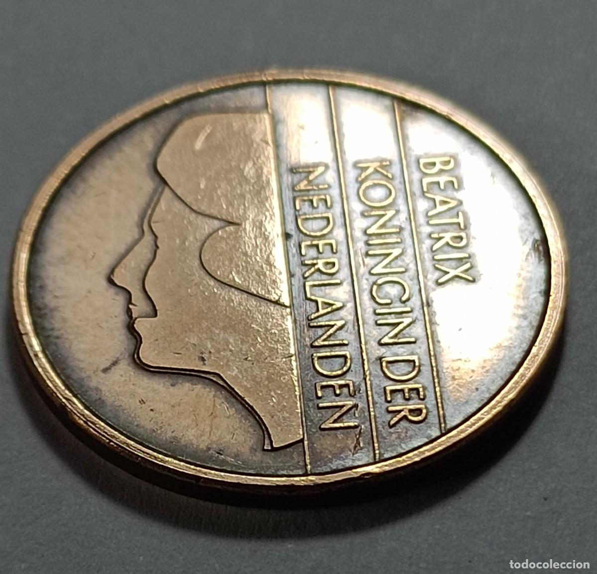Monedas Franco: Moneda 5 centimos 1989 holanda - Foto 2