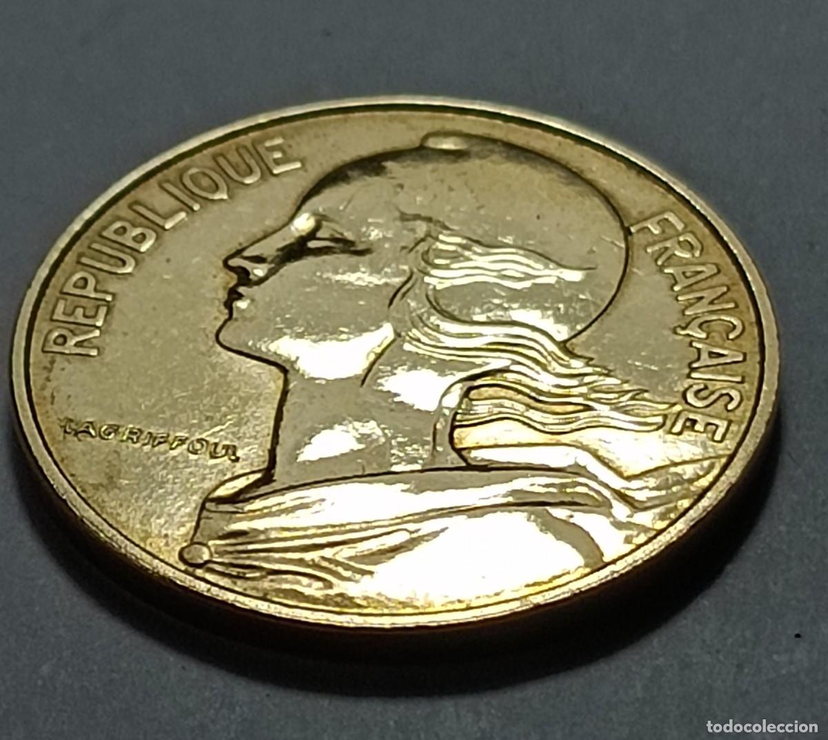 Monedas Franco: Moneda 10 centimos 1987 francia - Foto 1