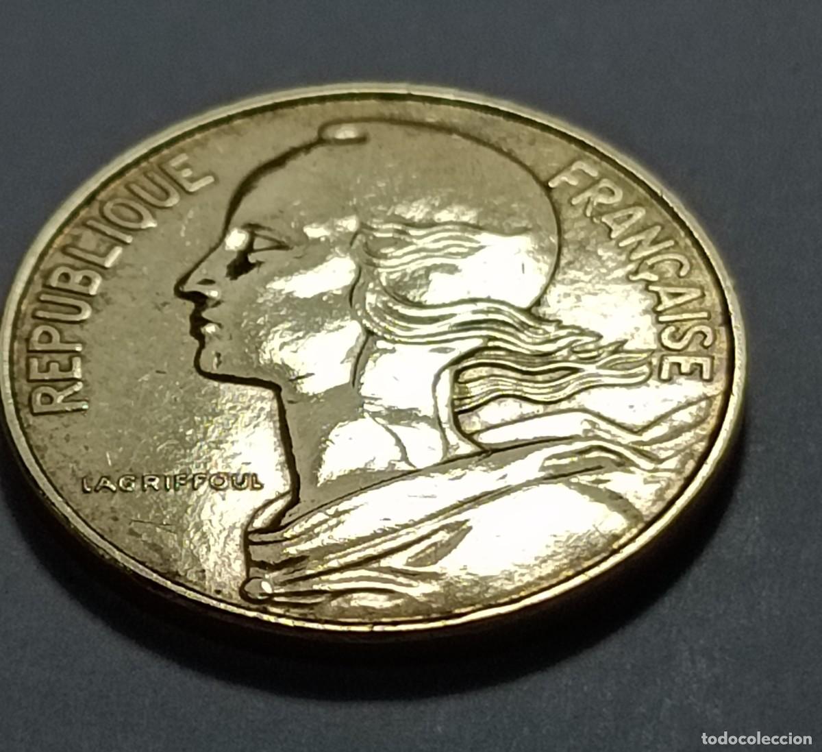 Monedas Franco: Moneda 10 centimos 1987 francia - Foto 1