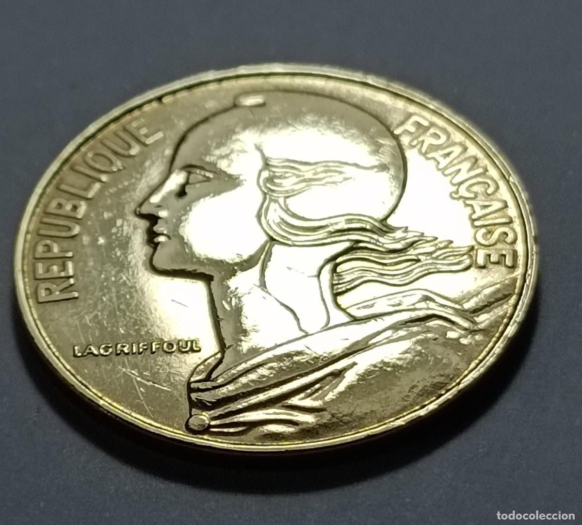 Monedas Franco: Moneda 20 centimos 1987 francia - Foto 1
