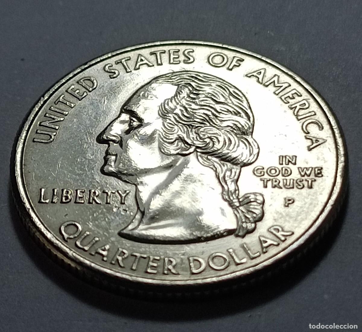 Monedas Franco: Moneda quarter dollar 2005 - Foto 2