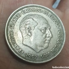 Monedas Franco: MONEDA 25 PESETAS FRANCO 1957 *59