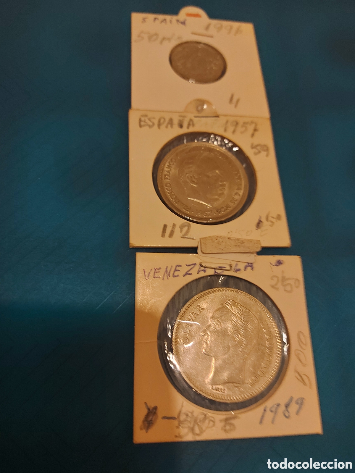 Monedas Franco: 3monedas Espa&ntilde;a - Foto 1