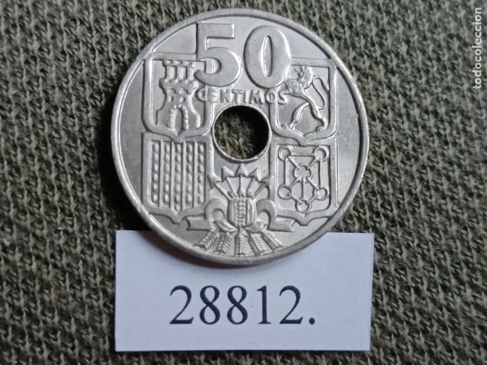 Monedas Franco: Espa&ntilde;a 50 c&eacute;ntimos 1963 64, Franco - Foto 2