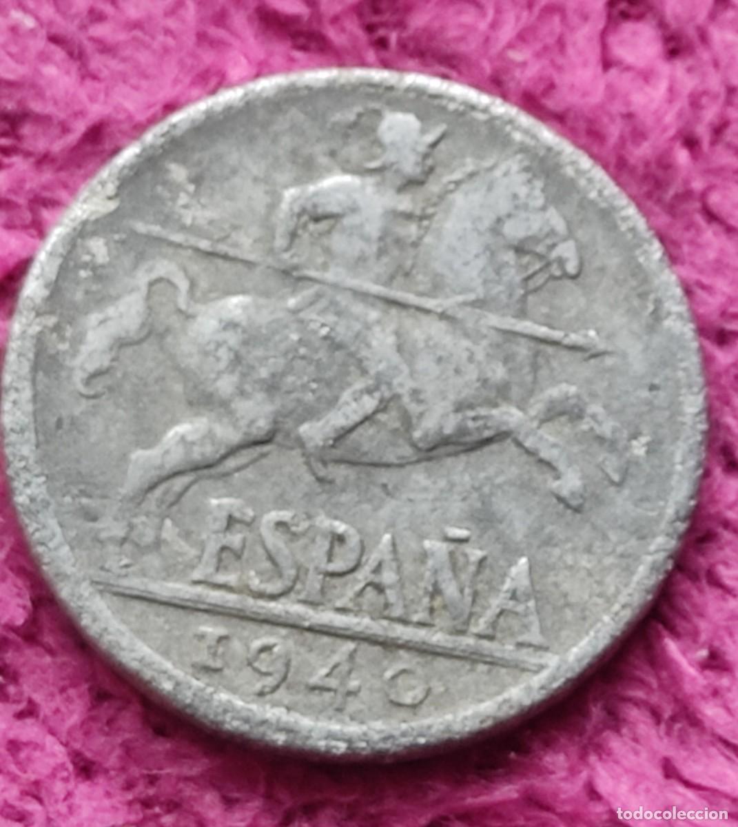 Monedas Franco: 10 c&eacute;ntimos a&ntilde;o 1940 - Foto 1