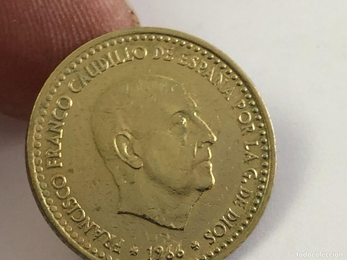 Monedas Franco: 1 PTA 1966 *71 GENERAL FRANCO &rdquo;&rdquo; - Foto 1