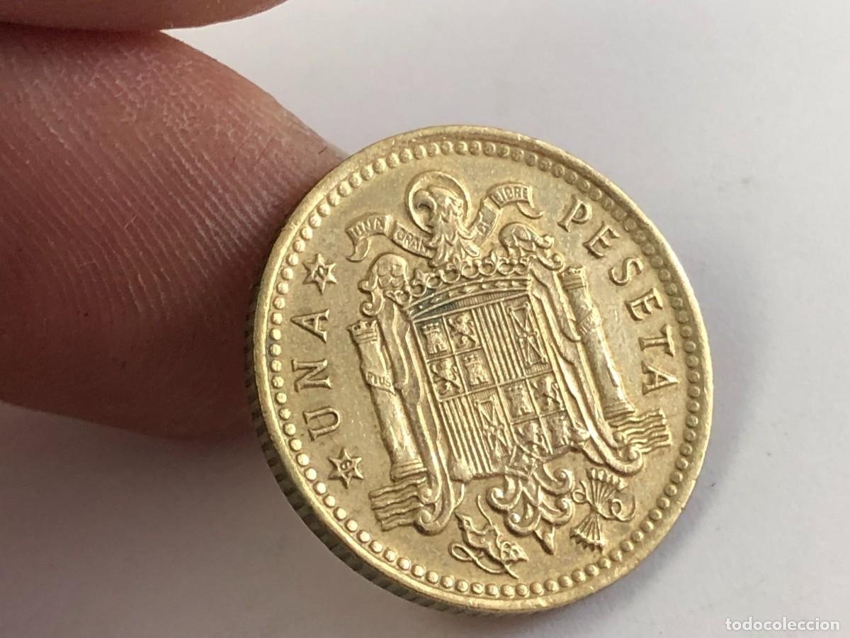 Monedas Franco: 1 PTA 1966 *72 GENERAL FRANCO &rdquo;&rdquo; - Foto 2