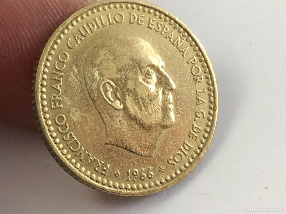 Monedas Franco: 1 PTA 1966 *73 GENERAL FRANCO &rdquo;&rdquo; - Foto 1