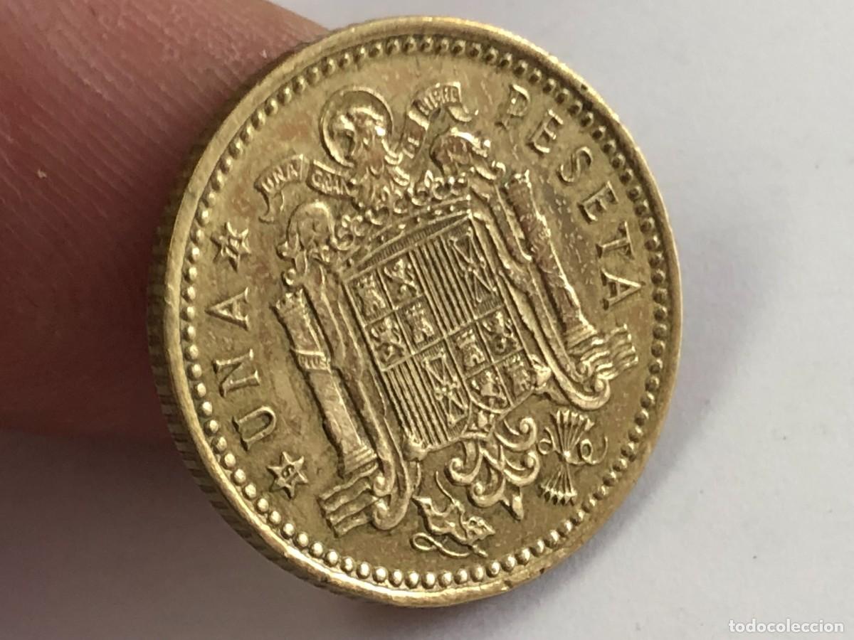 Monedas Franco: 1 PTA 1966 *73 GENERAL FRANCO &rdquo;&rdquo; - Foto 2