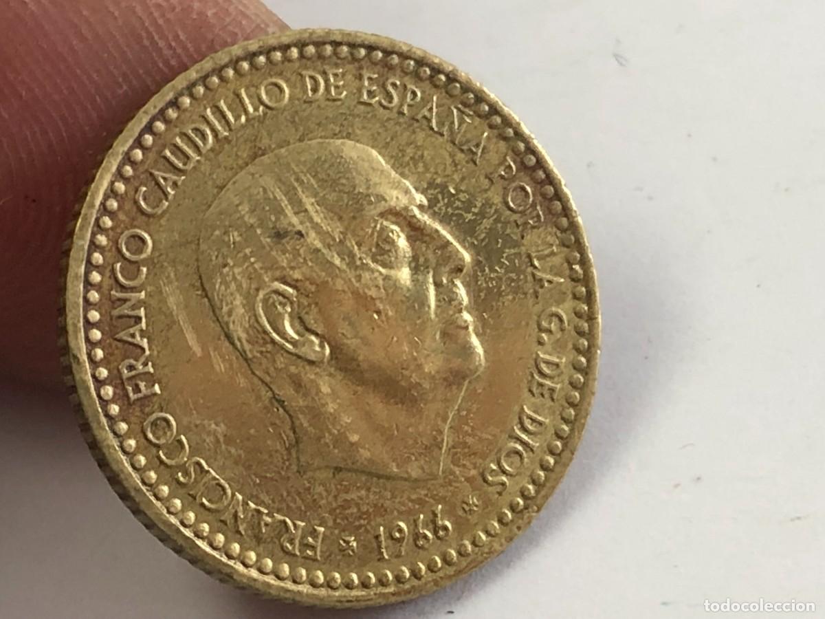 Monedas Franco: 1 PTA 1966 *74 GENERAL FRANCO &rdquo;&rdquo; - Foto 1