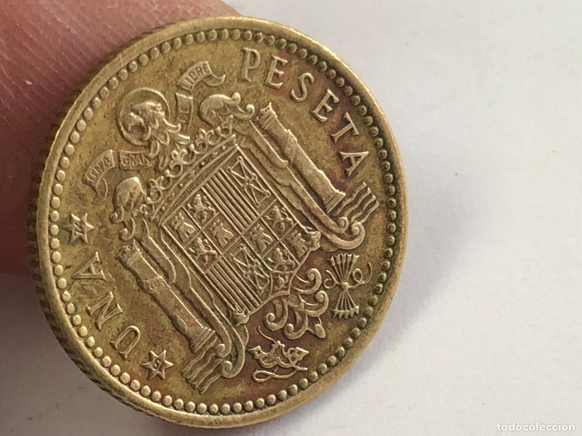 Monedas Franco: 1 PTA 1966 *74 GENERAL FRANCO &rdquo;&rdquo; - Foto 2