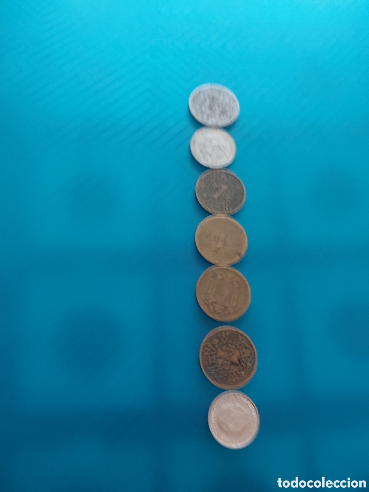 Monedas Franco: 7monedas antiguas44 - Foto 2