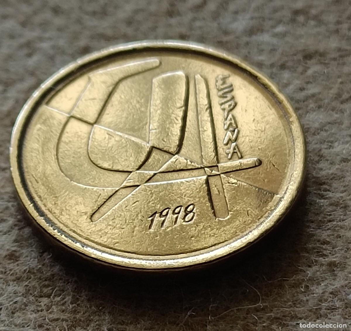 Monedas Franco: Moneda 5 pesetas 1998 - Foto 1