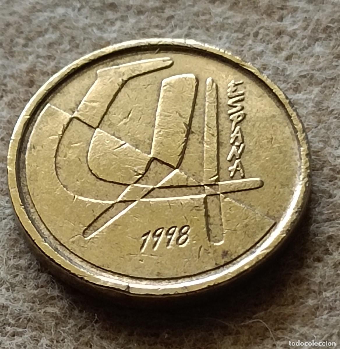 Monedas Franco: Moneda 5 pesetas 1998 - Foto 1