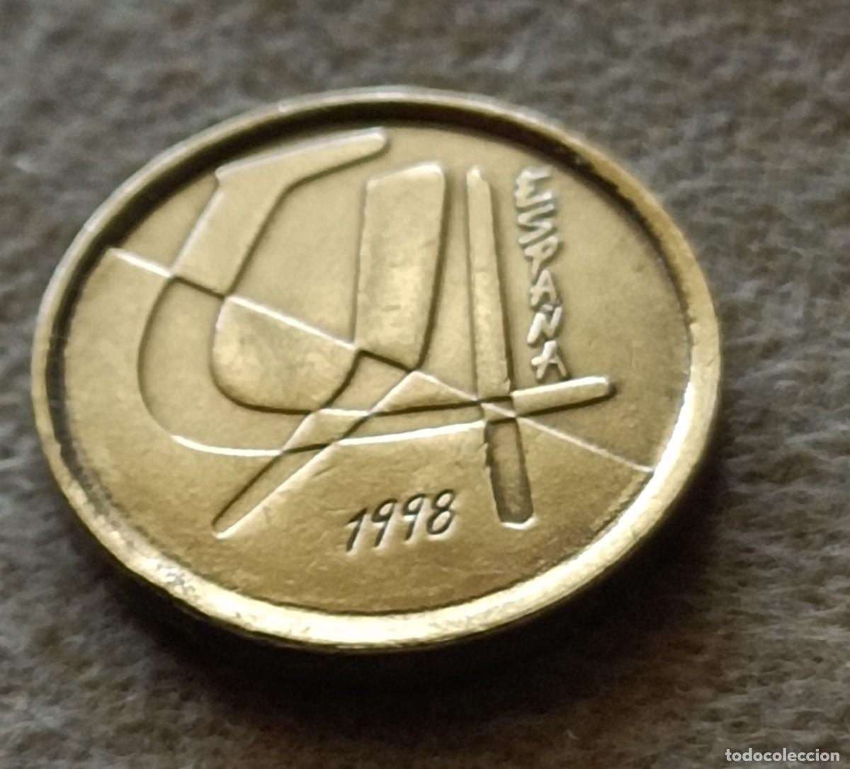 Monedas Franco: Moneda 5 pesetas 1998 - Foto 1