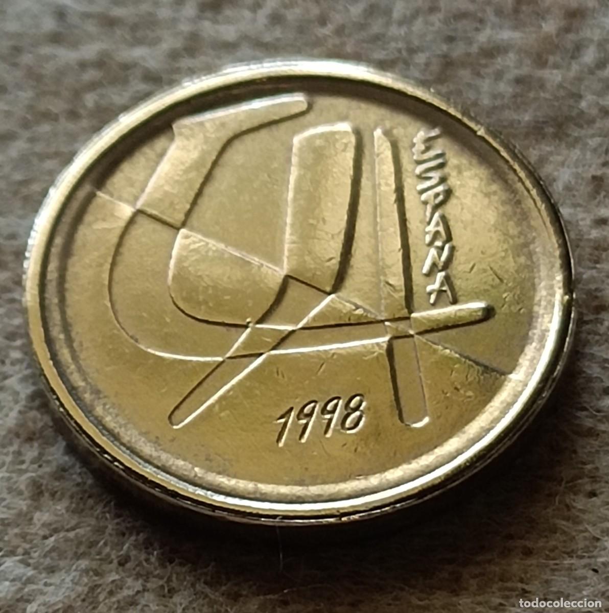 Monedas Franco: Moneda 5 pesetas 1998 - Foto 1